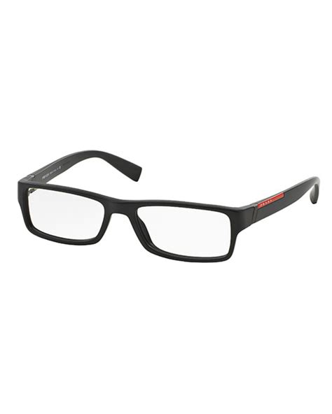 prada sport linea rossa ps03cv eyeglasses